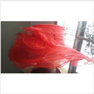 Women's Red Hat Society Adjustable Floppy